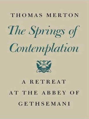 cover image of The Springs of Contemplation